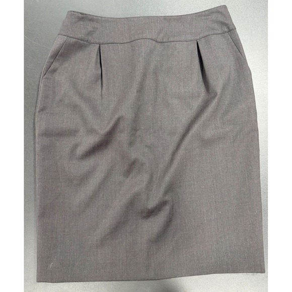 Worth New York Dresses & Skirts - Worth New York 100% Wool Charcoal Gray Pencil Skirt Womens 6 Professional Career